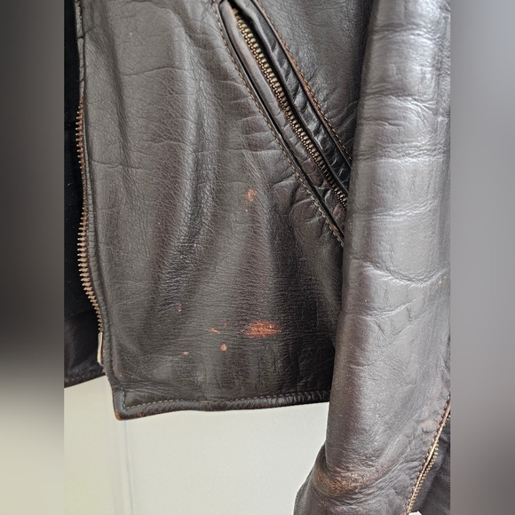 Vintage Vanson leather jacket - Picture 3 of 7
